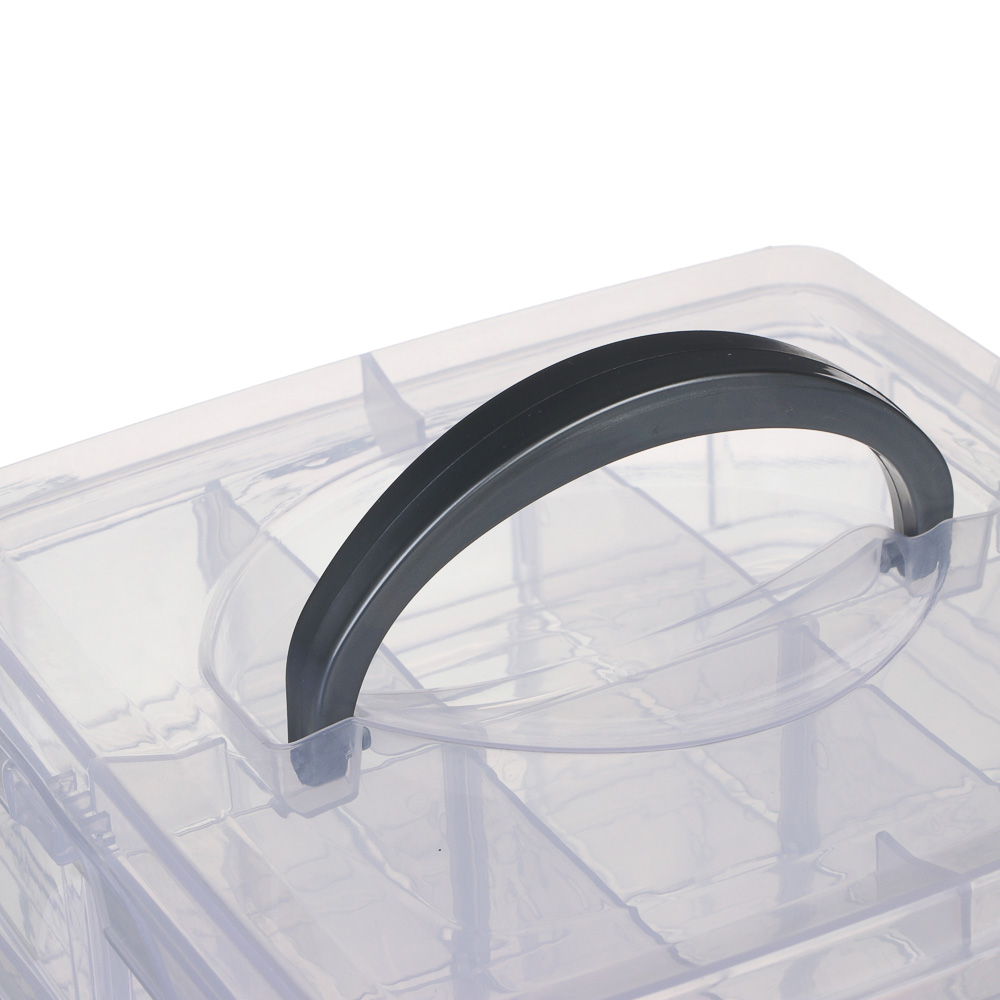 Органайзер тм VETTA, 3-х уровневый, 18 ячеек, пластик, 15х15х12,5см - #3