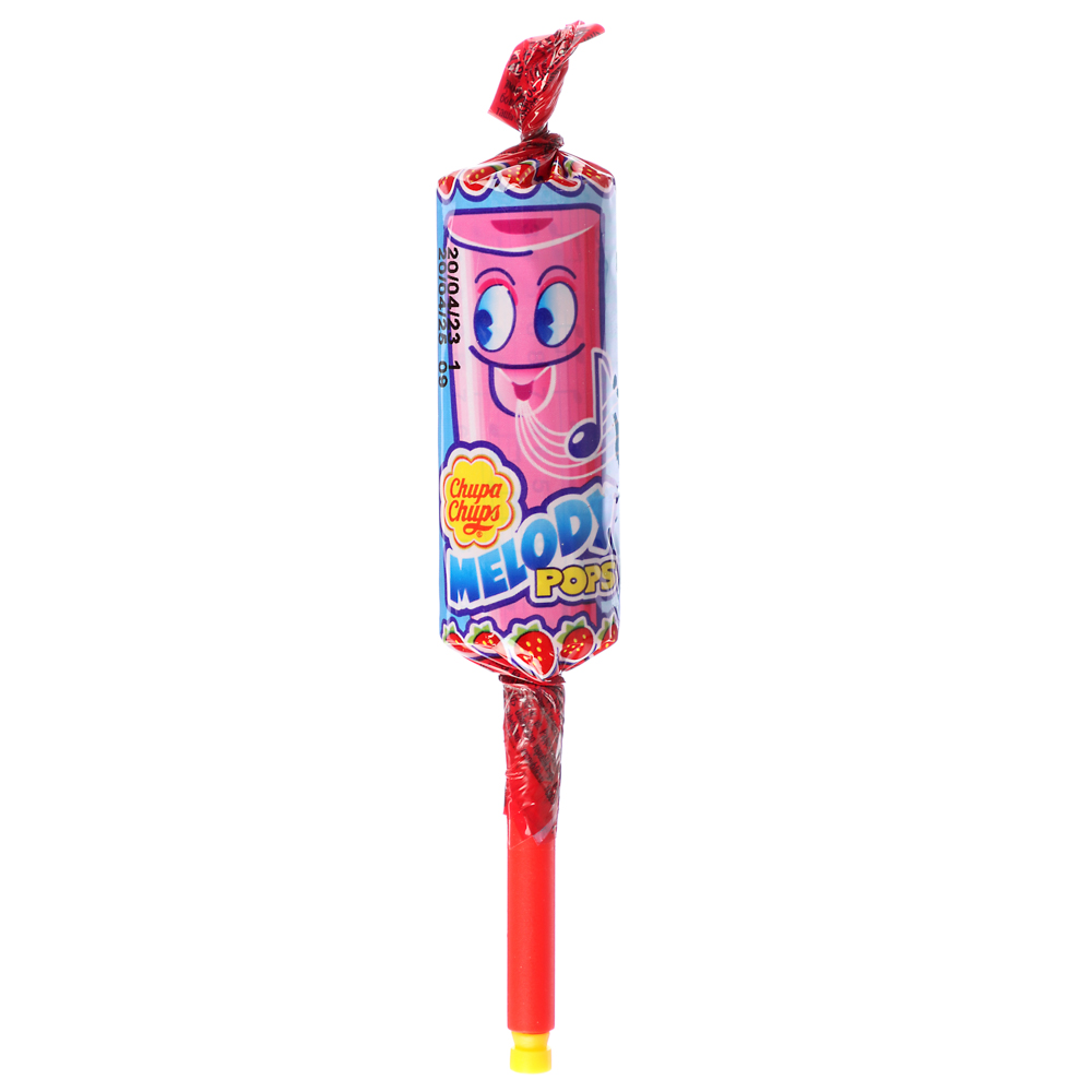 Карамель Chupa Chups Melody Pops со вкусом клубники 15 г. купить с выгодой  в Галамарт