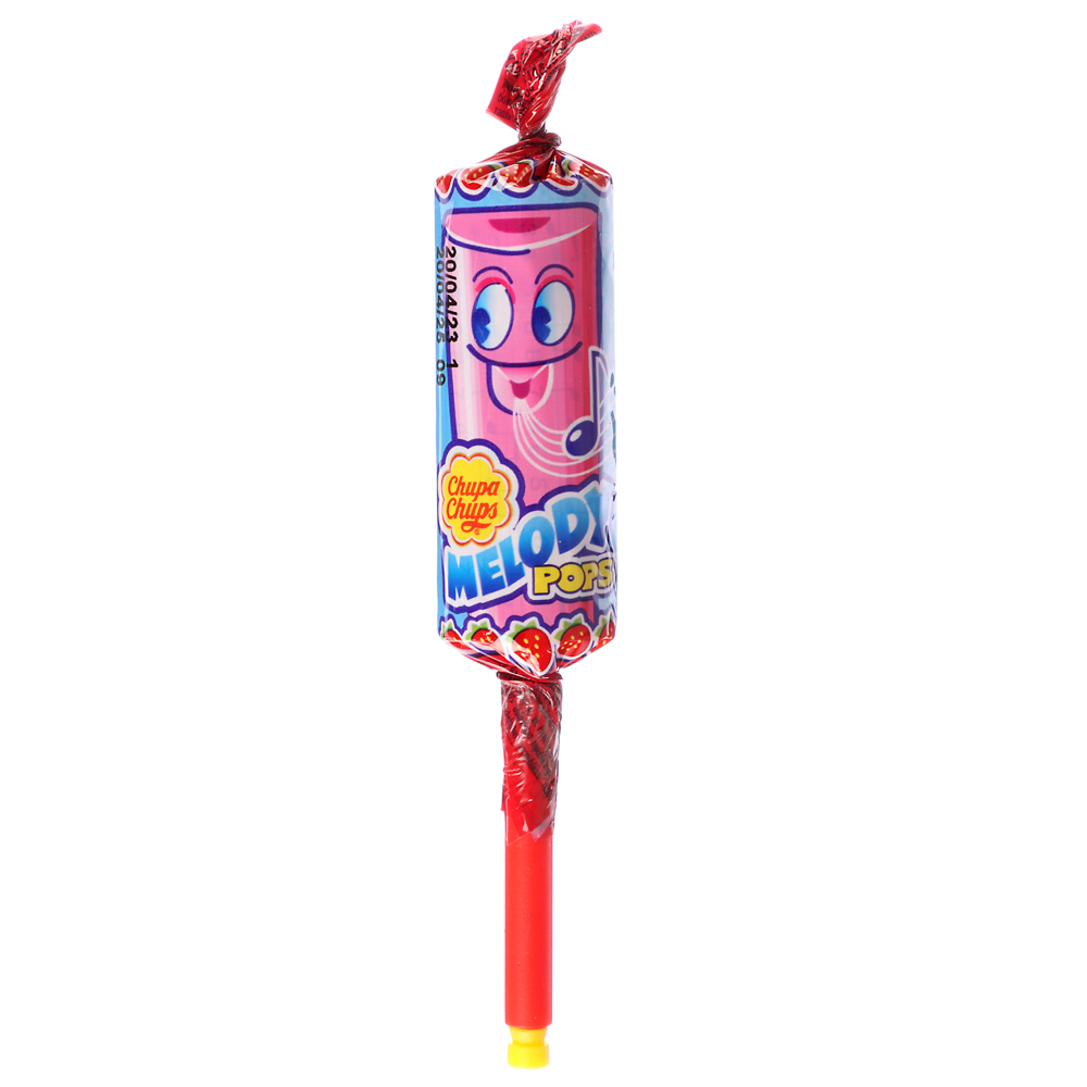 Карамель Chupa Chups Melody Pops со вкусом клубники 15 г. - #1