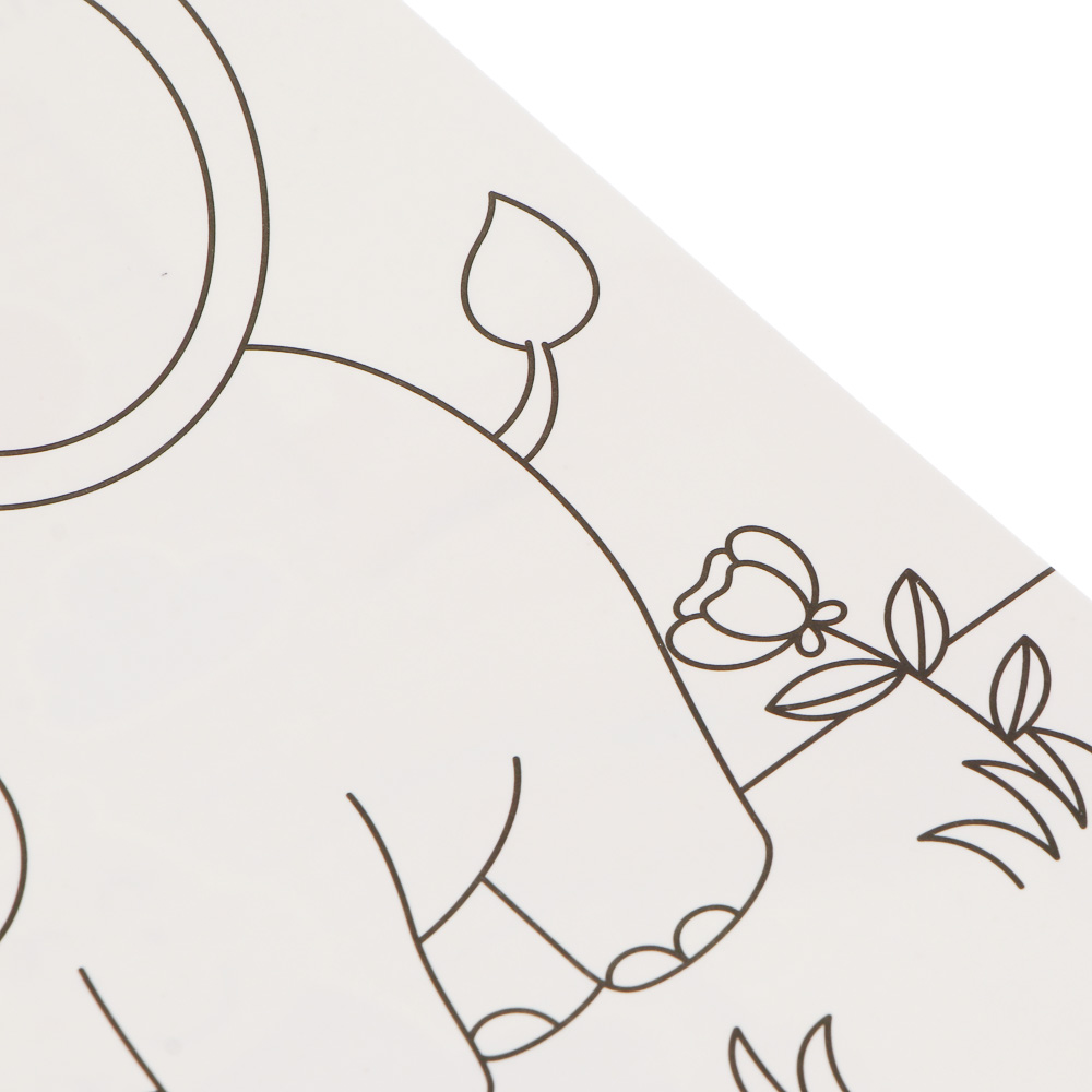 Набор для творчества "Наклеюшки", ХОББИХИТ, 2 картинки, картон, 15,2х21,4см - #7