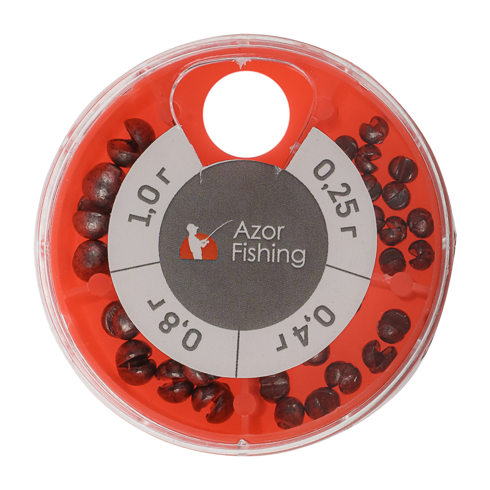 Набор грузил тм AZOR FISHING, маленький - #6