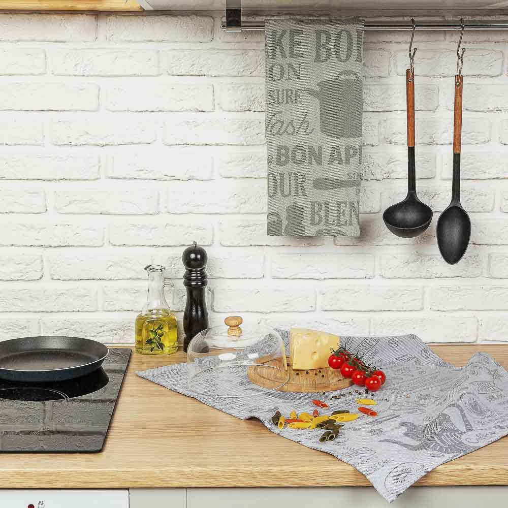 PROVANCE Настроение Полотенце кухонное пестротканное, 40х60см, 200гр/м, 2 дизайна - #4