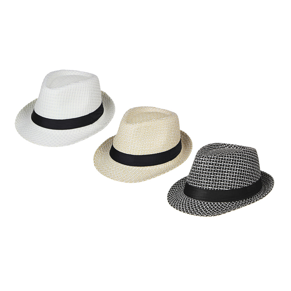 GALANTE Шляпа для взрослых, 100% целлюлоза, р-р 56-58, 3 цвета, ШЛ20-26 - #1