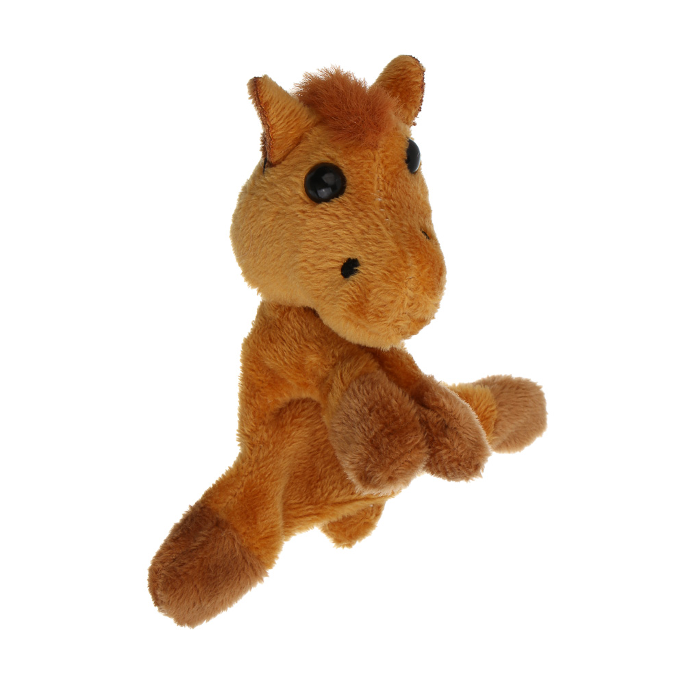 СНОУ БУМ Магнит в виде лошадки 9x10x5 см, полиэстер, 3 дизайна - #3