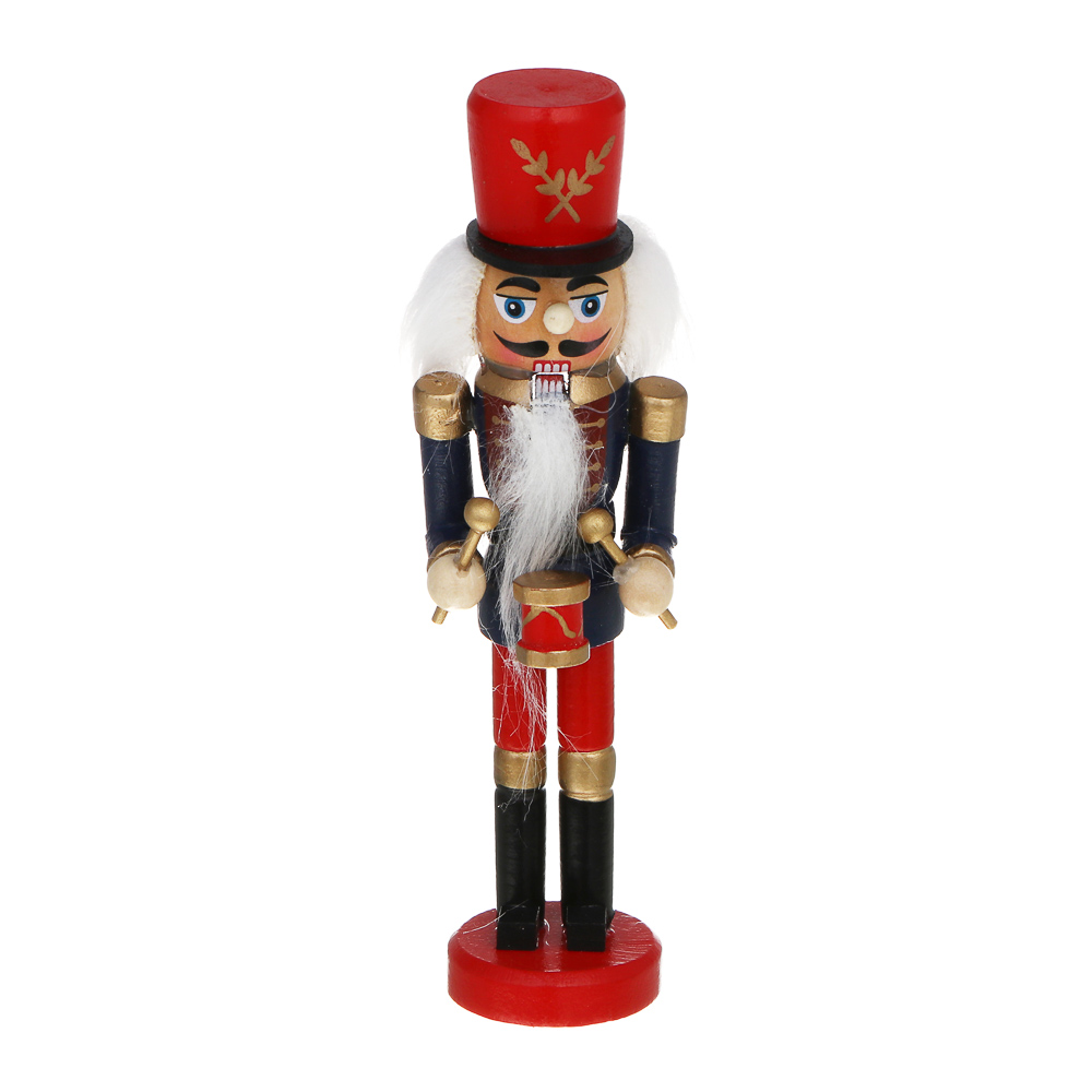 СНОУ БУМ Фигура декоративная "Щелкунчик" 15x4 см дерево, 3 дизайна - #3