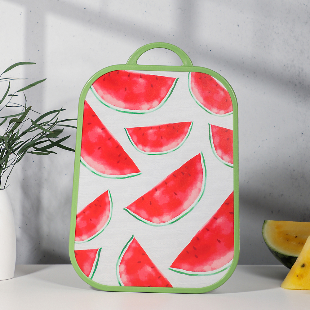 SATOSHI Доска разделочная "Фрукты" 37,5х25,5х1,2см, пластик, 3 дизайна - #6