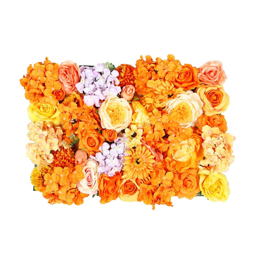 Изгородь цветочная Inbloom "Оранжевая пастель", 40х60 см - #1