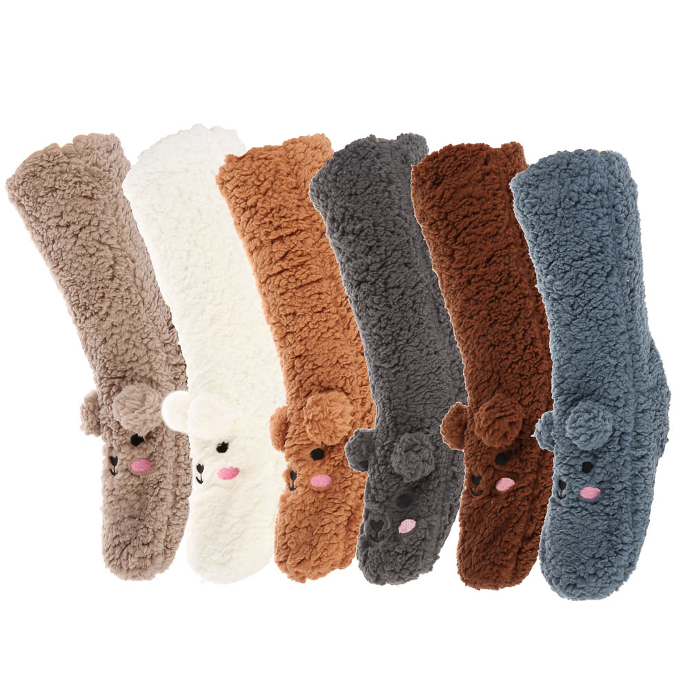 Носки женские домашние высокие "Хюгге", тм RS, 100% полиэстер, р. 36-39, RST1,2 - #1