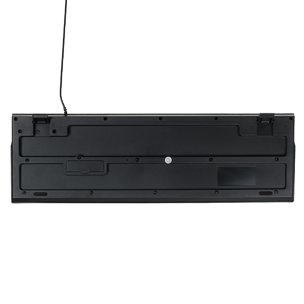 FORZA Клавиатура проводная мембранная Usual 104кл.,белая кириллица, USB, каб. 150см,черный - #8
