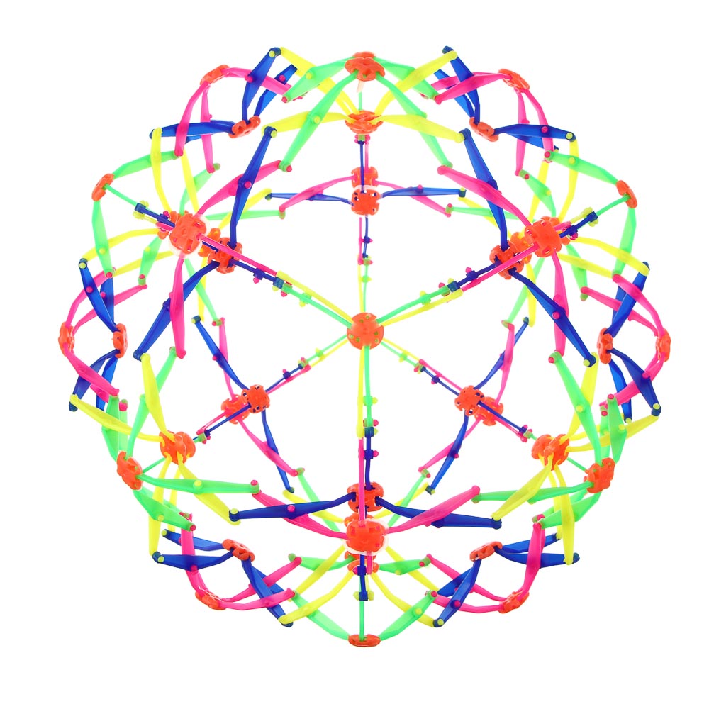 Игрушка в виде шара-трансформера, PP, 14см, разноцветная - #1