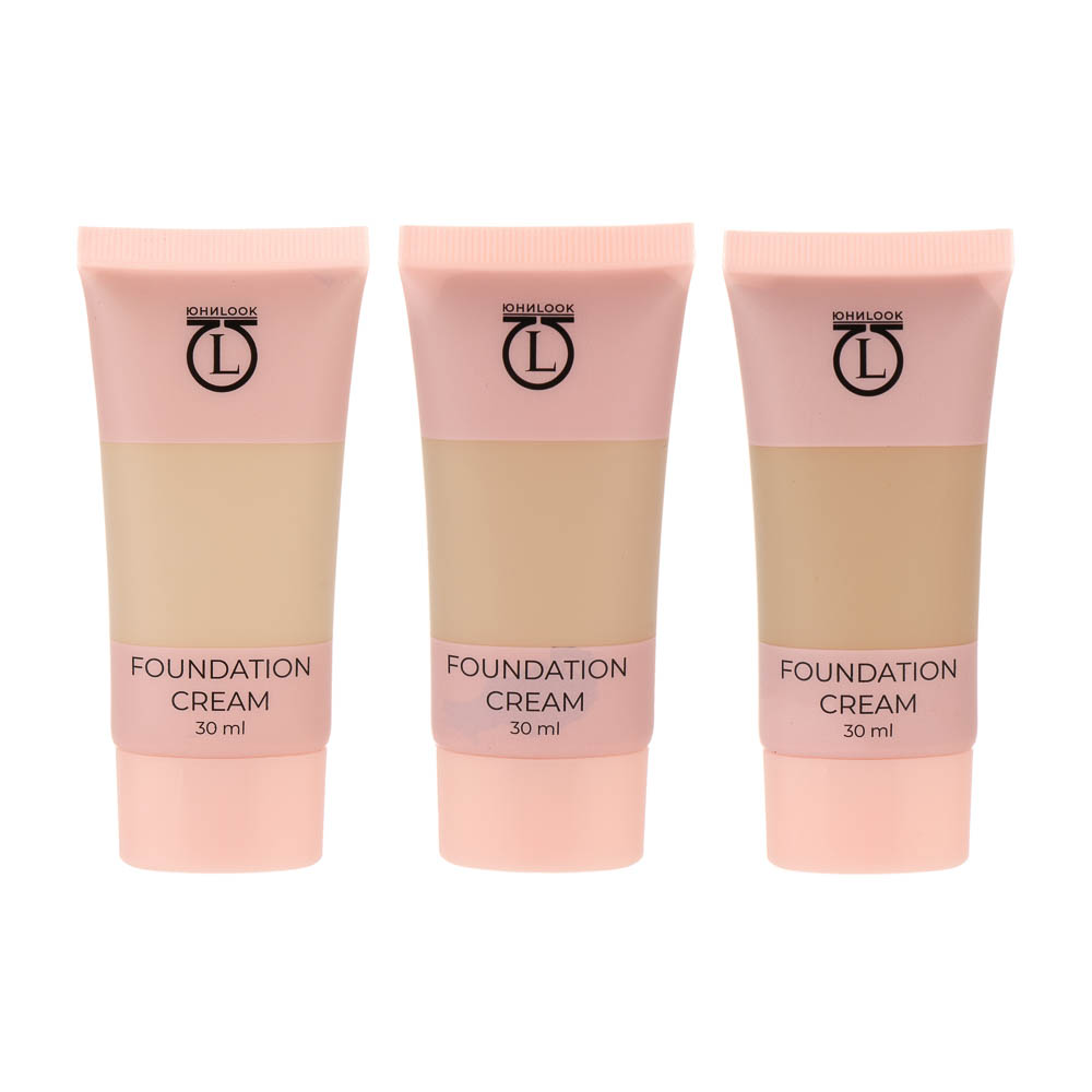 Крем тональный тм ЮНИLOOK, 30мл - #1