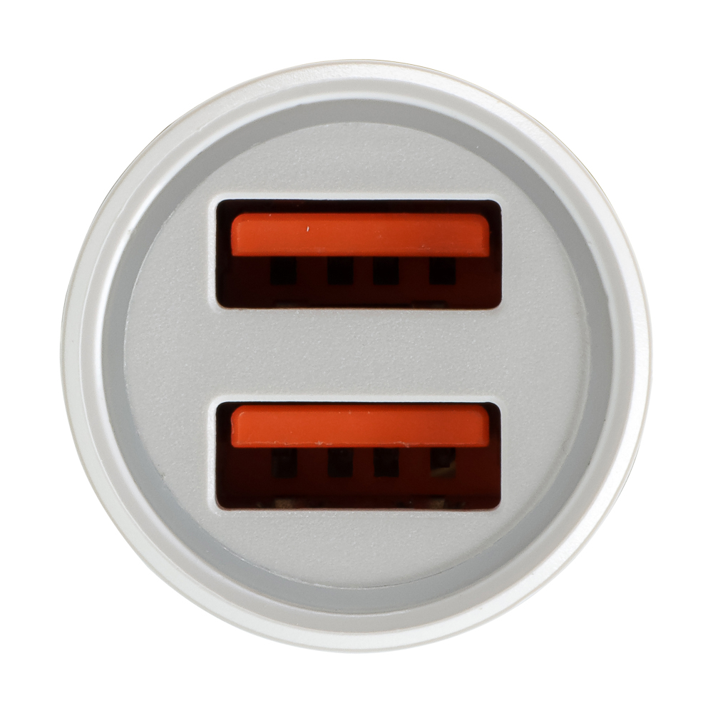 ЕРМАК Устройство зарядное автомобильное, USB QC 3.0+PD, 5В/3.1А, прозрачный пластик - #7