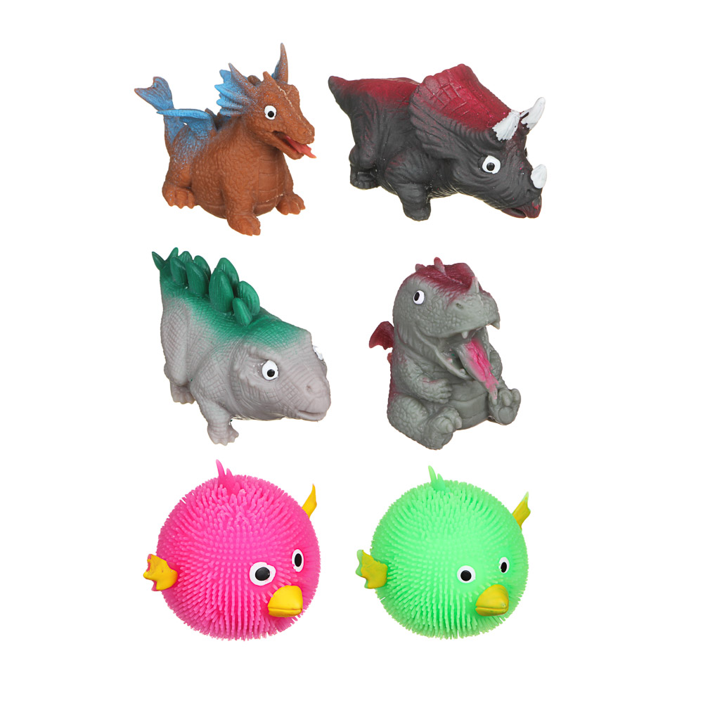 LASTIKS Игрушка-яйцо 2 в 1, ТПР, 6х5см, 5 дизайнов - #2