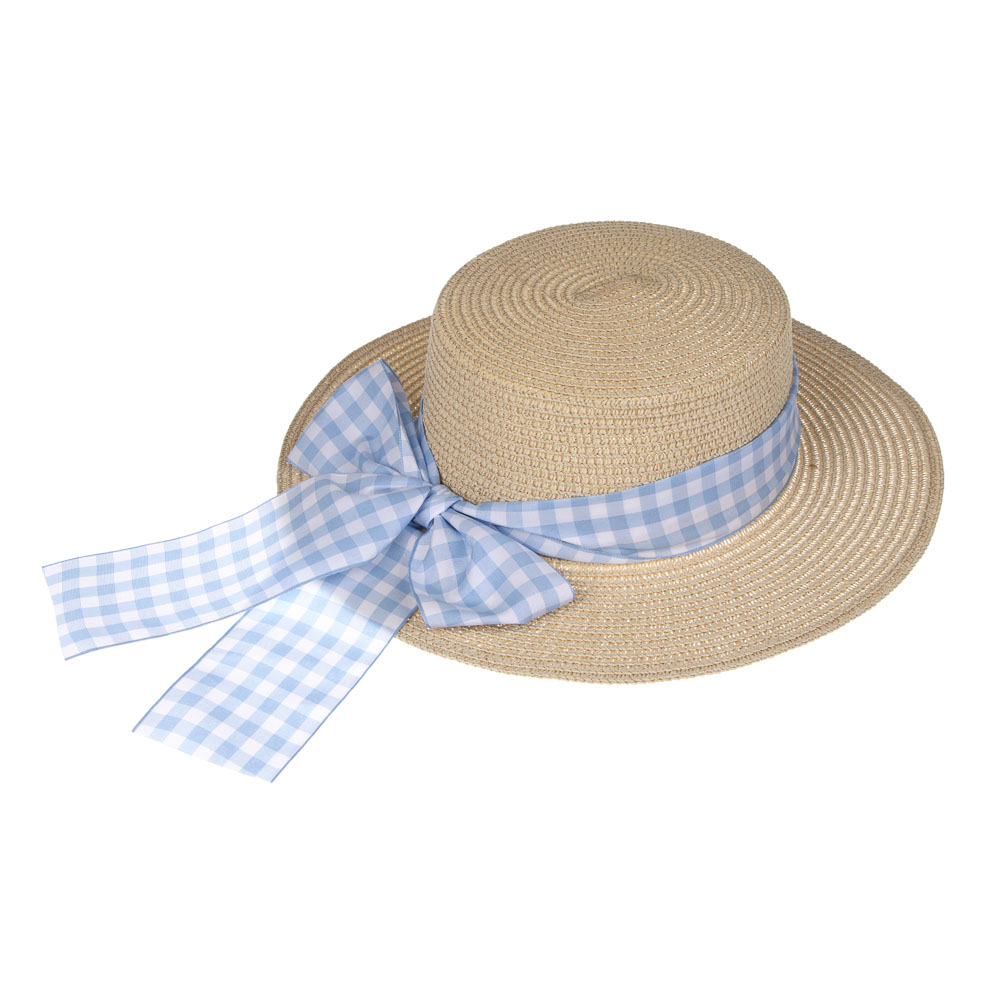 Шляпа женская с бантом, р. 58, 100% целлюлоза, тм GALANTE, разноцветная, #2 - #2