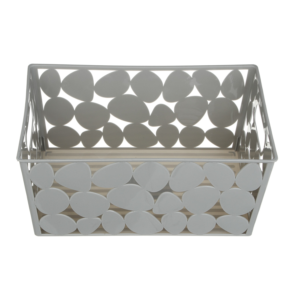 Корзинка для хранения тм VETTA, пластик, 25,5x15x12,5см, 2 цвета - #3