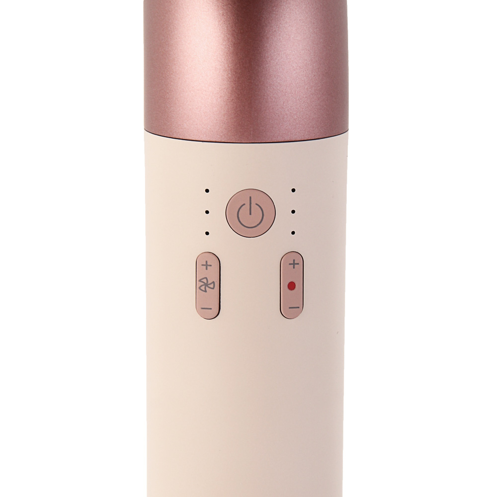 Фен высокоскоростной модель HP18, тм hoco.,1450Вт, BLDC мотор, шнур 1,5м, 1 насадка, розовый рассвет - #5