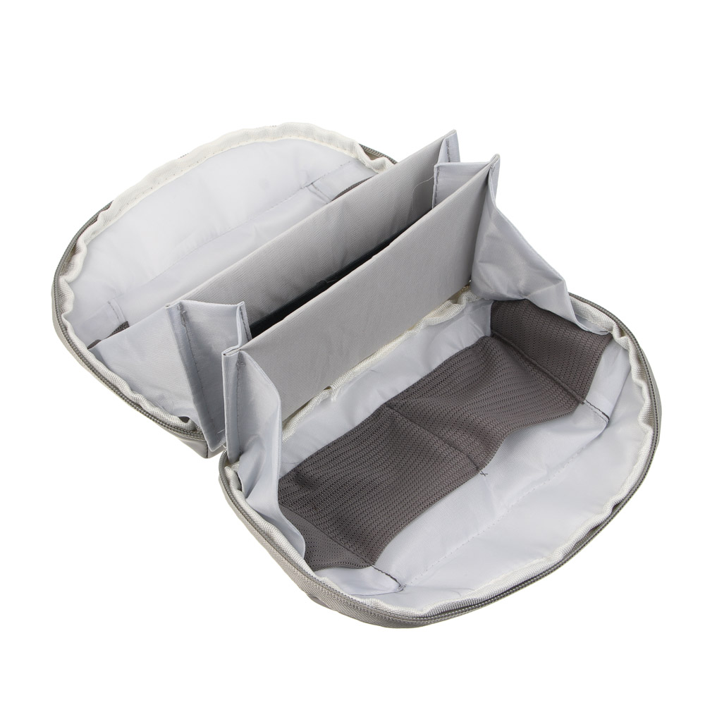 Косметичка дорожная с ручкой тм ЮL, 23х17 см, полиэстер, ПУ, 2 цвета - #6