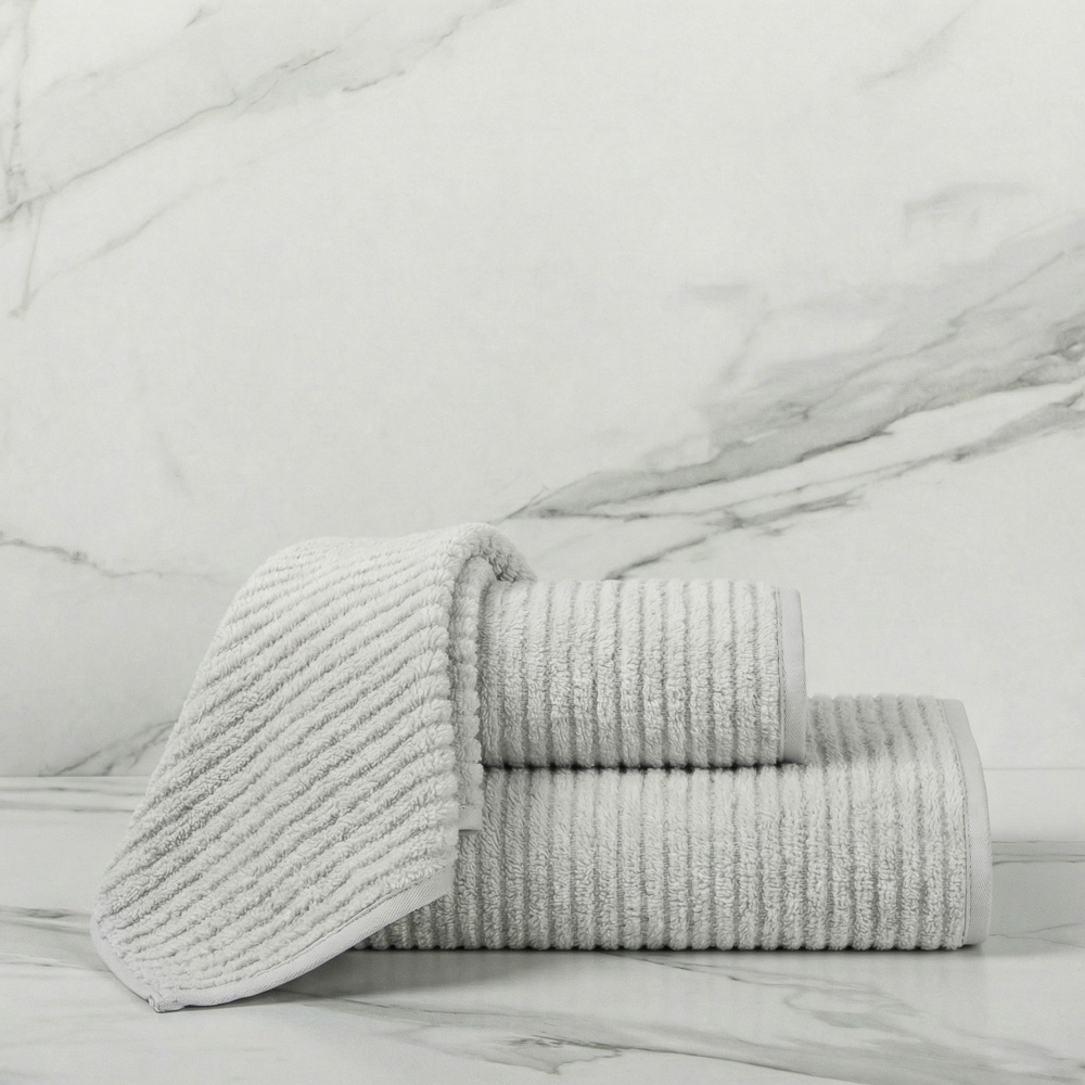 PROVANCE Basic Комплект полотенец, 3шт, 30х50, 50х80, 70х120, 95% пэ, 5% полиамид, 280гр/м, серый - #3