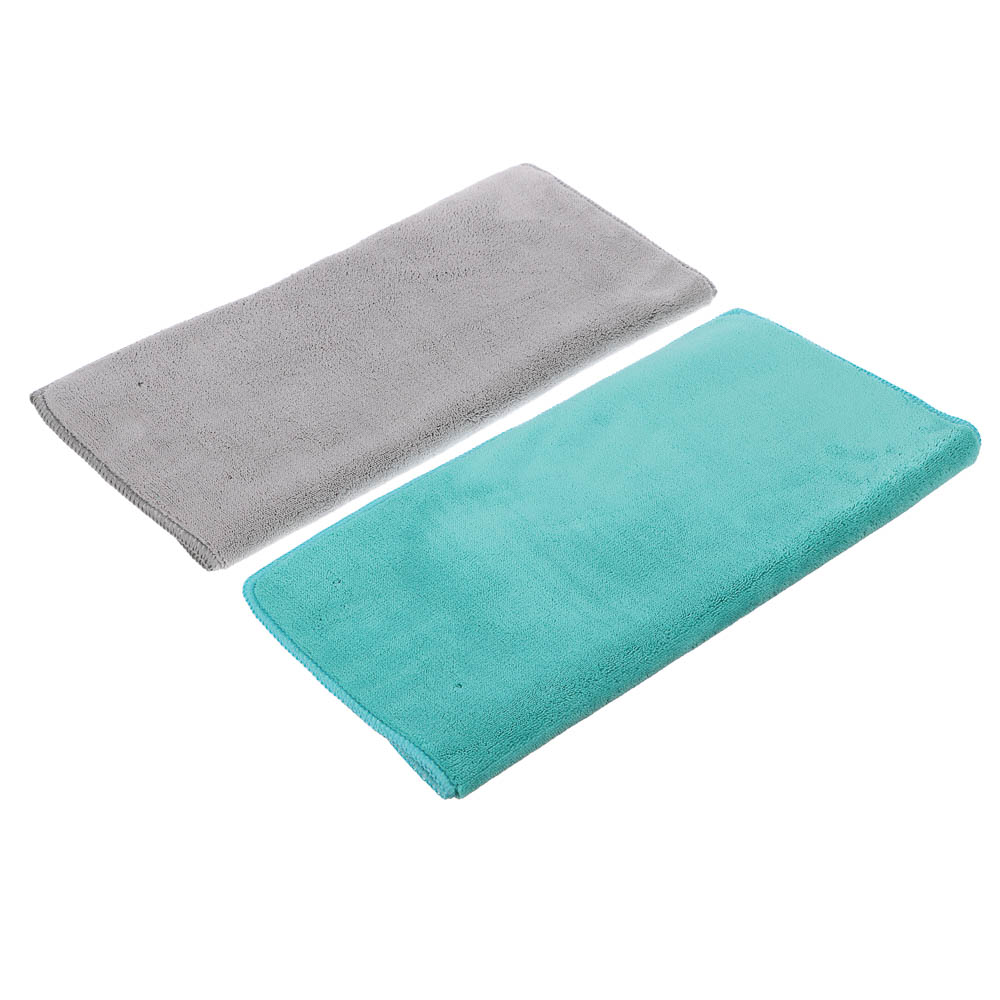 Салфетка универсальная супервпитывающая для мебели тм VETTA, 30х30см, микрофибра 330г/кв.м., 2 цвета - #1