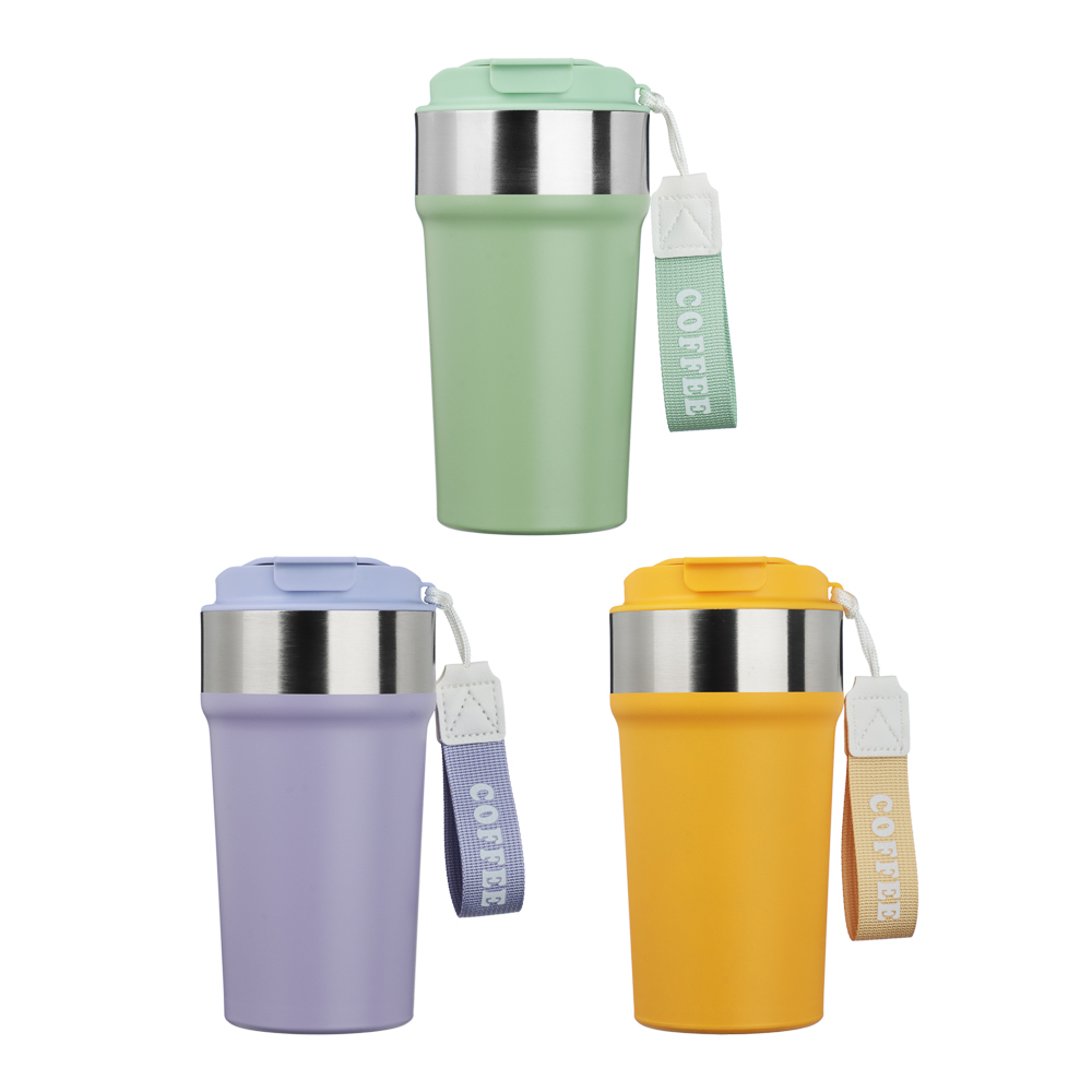 Термос-кружка тм SATOSHI Ботаника 550мл, нерж.сталь, 3 цвета - #1