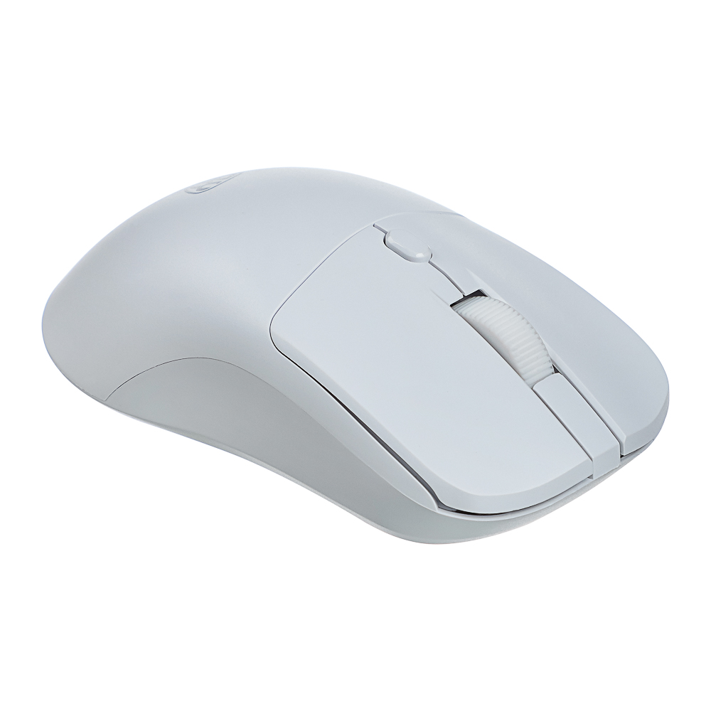 Компьютерная мышь беспроводная BY Office 2.4GHz,4D, тихий клик,800-1600DPI,SoftTouch,2xAАA,белый - #3