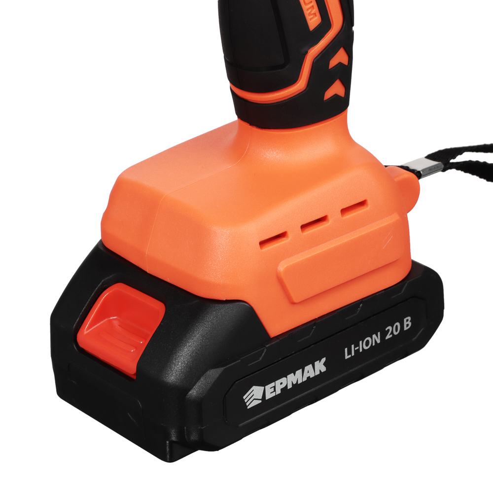 ЕРМАК Пила сабельная на АКБ 20В, 2,0А Li-ion (1шт) з/у, 0-3000 ход/мин, (ONE) - #4