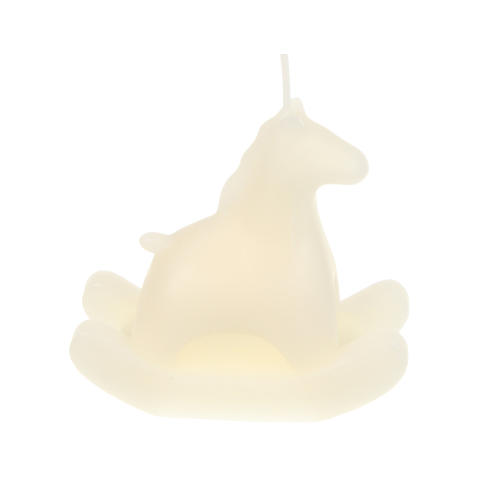 Свеча в форме лошадки, 8,5x8,5x3,5 см, воск - #2