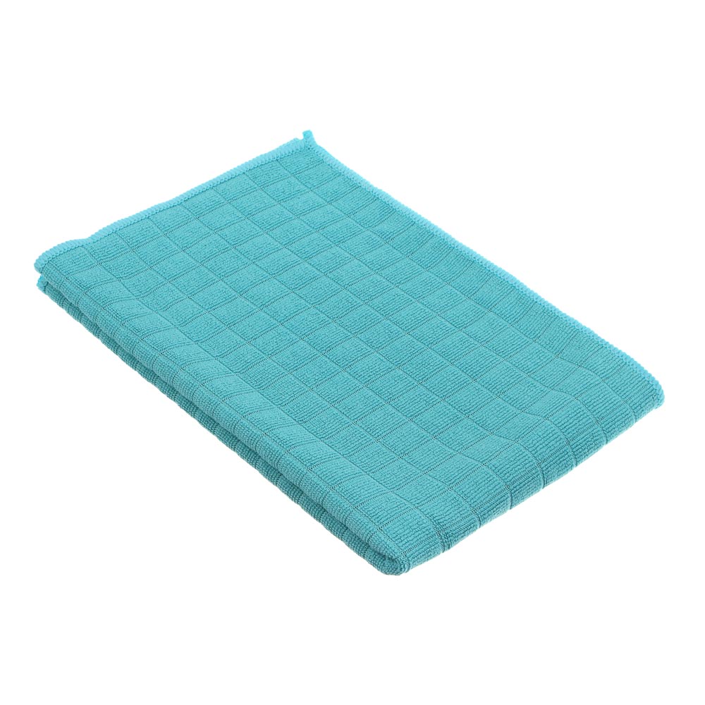 VETTA Тряпка для пола из микрофибры в клетку, 50х70см, 220г/кв.м - #2