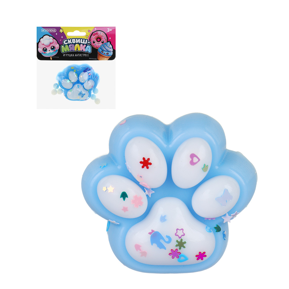 ИГРОЛЕНД Игрушка - антистресс, мялка "Лакомство", TPR, 15,5х13см, 6 дизайнов - #1