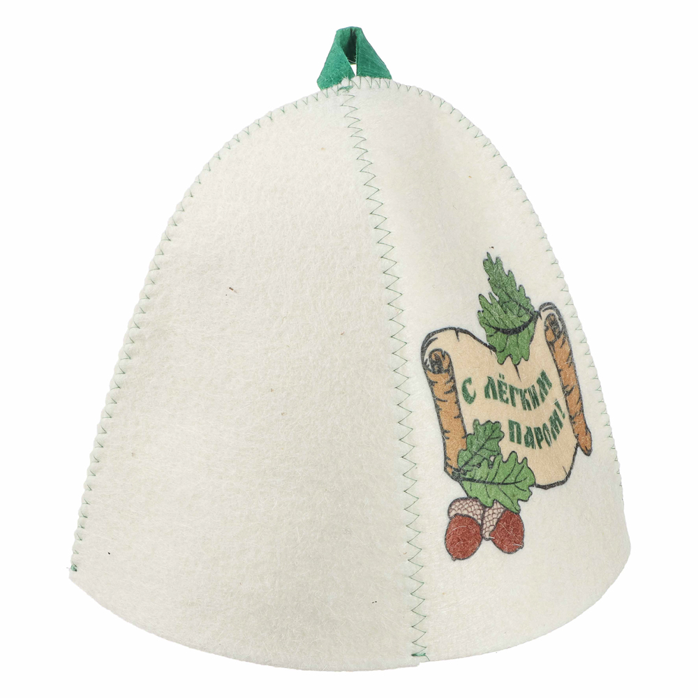 Шапка банная с принтом Амонд в асс., войлок - #5