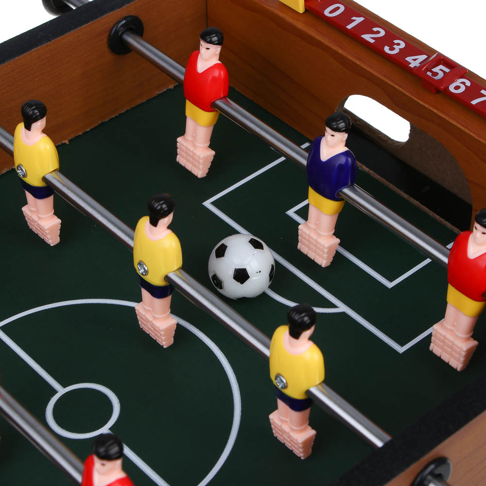 ИГРОЛЕНД Настольная игра "Футбол", металл, дерево, РР, ABS, 35,5х22х5,5см - #7