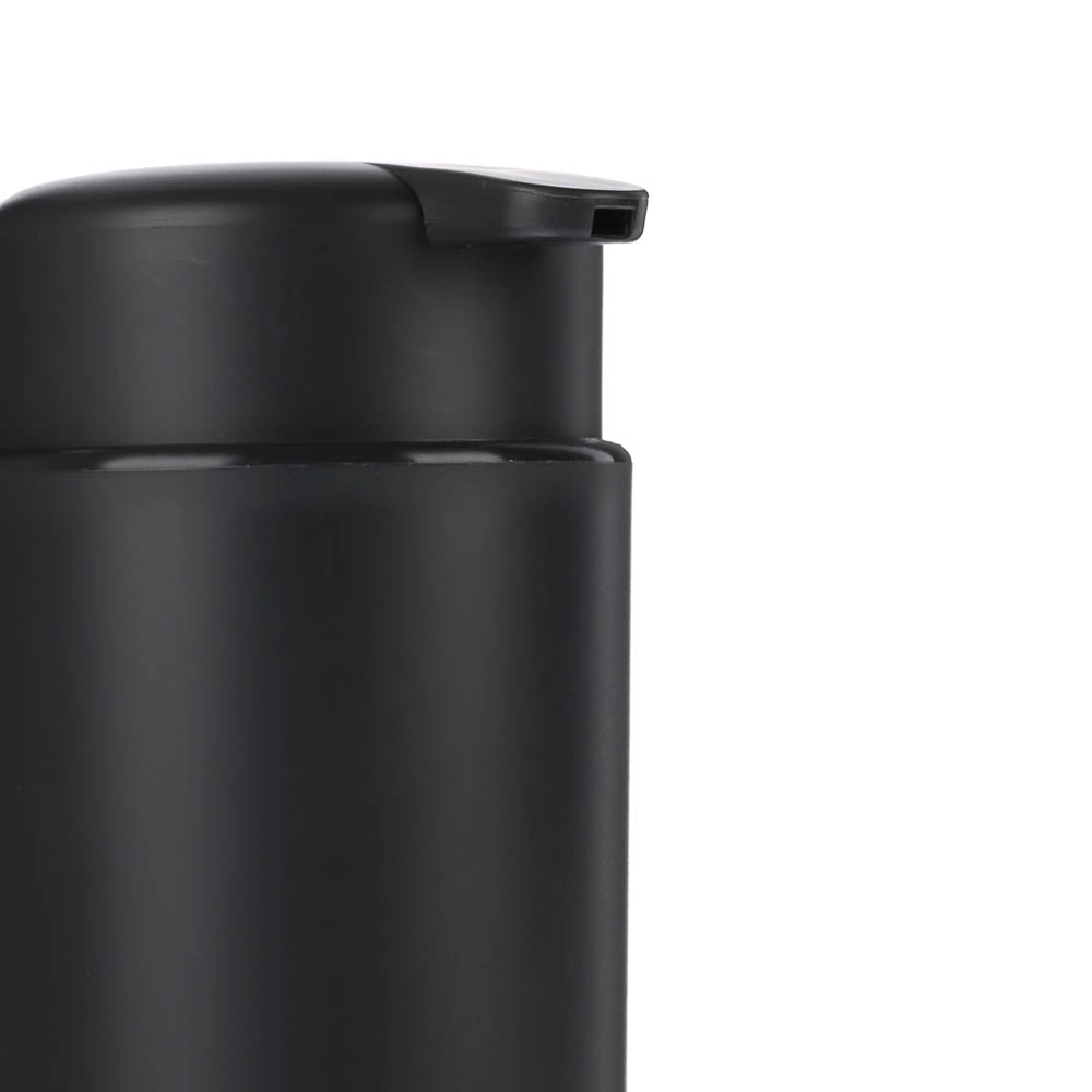 Диспенсер для жидкого мыла Flux, 250мл, черный графит, 7,5х7,5х14,5см - #2