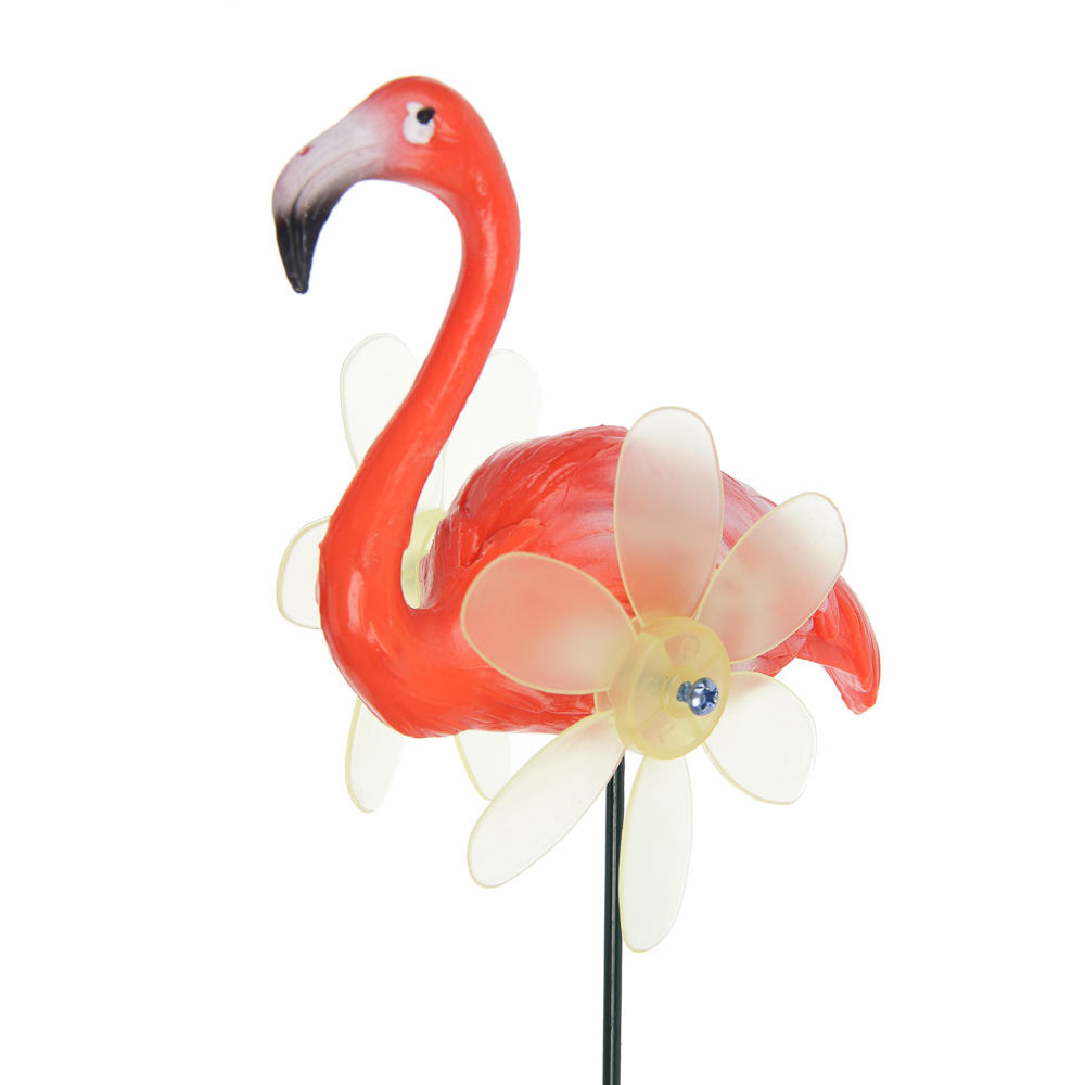 Фигурка на стержне "Фламинго" тм INBLOOM, 14х8х60см, пластик, металл - #4