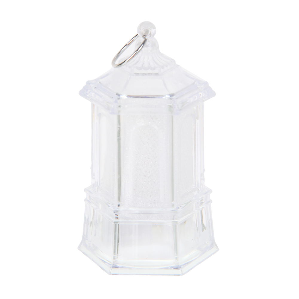 СНОУ БУМ Светильник декоративный LED в виде фонаря, 4,5x7,8см, PS, 3хAG10, 1 режим - #1