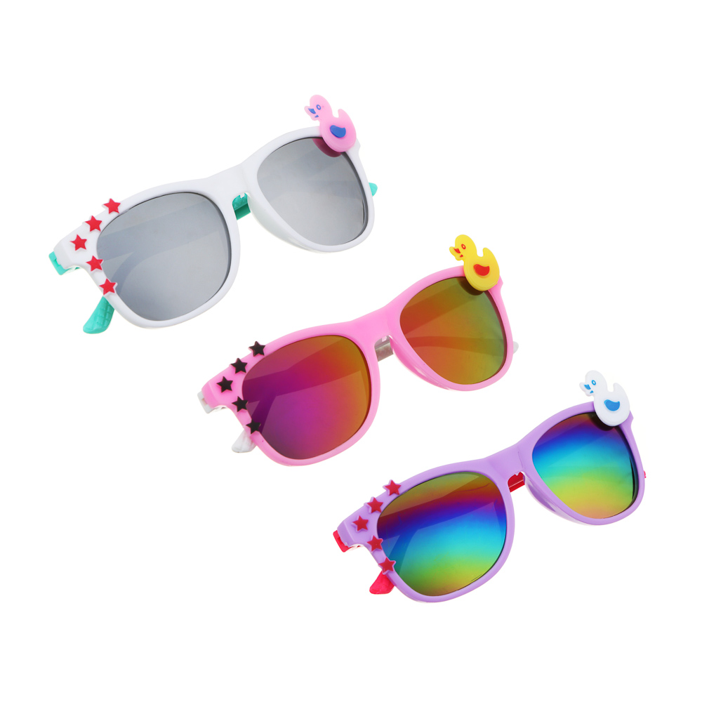 GALANTE Очки солнцезащитные детские, пластик, 123x36мм, 3 цвета - #1