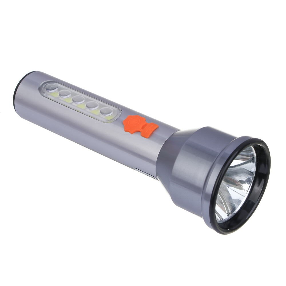 ЕРМАК Фонарь рабочий, LED СОВ, 4 режима, 1200мАч, зарядка Type-C, алюминий, пластик, 143х49х29 мм - #1