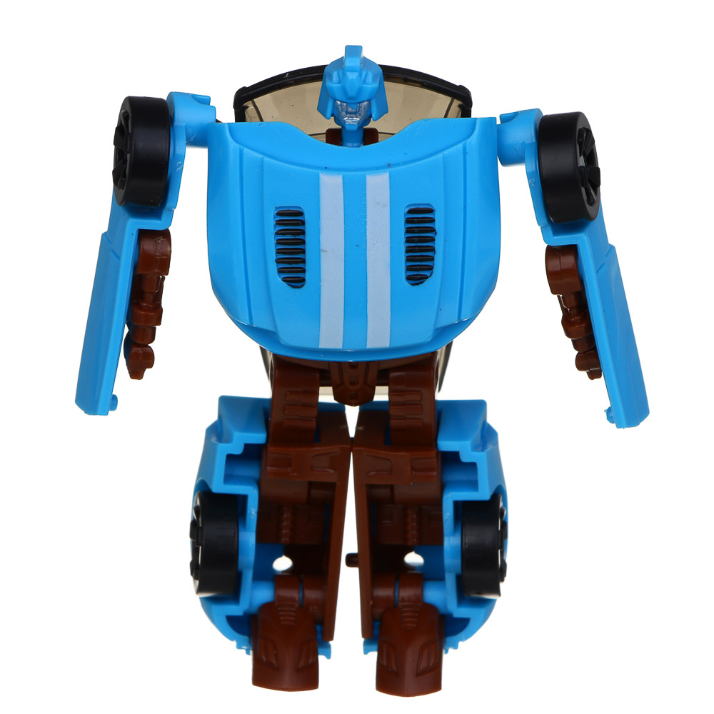 ИГРОЛЕНД Робот "Городские Автороботы", трансформируется в машину, ABS, 9х5х15 см, 6 дизайнов - #6