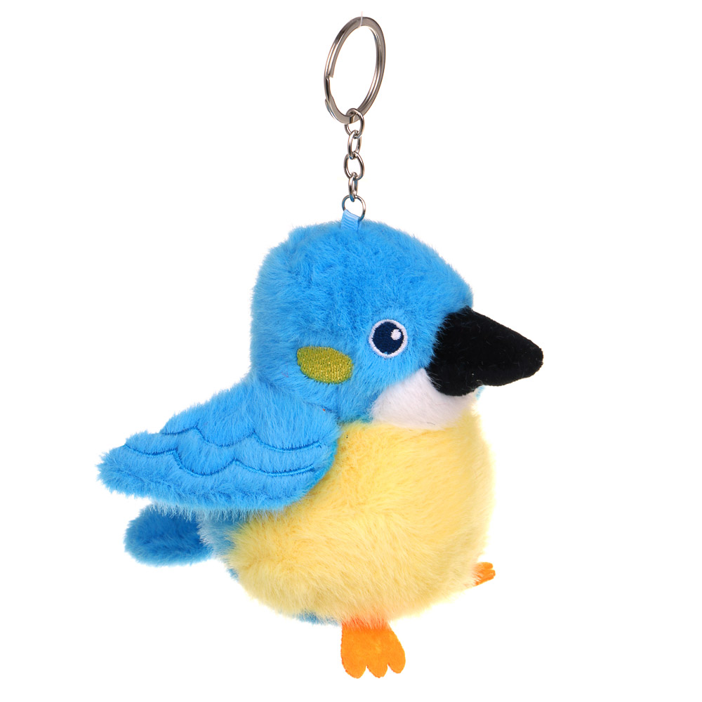 ИГРОЛЕНД Брелок мягкий "Птенчик", 10 см, полиэстер, металл, 6 видов - #2