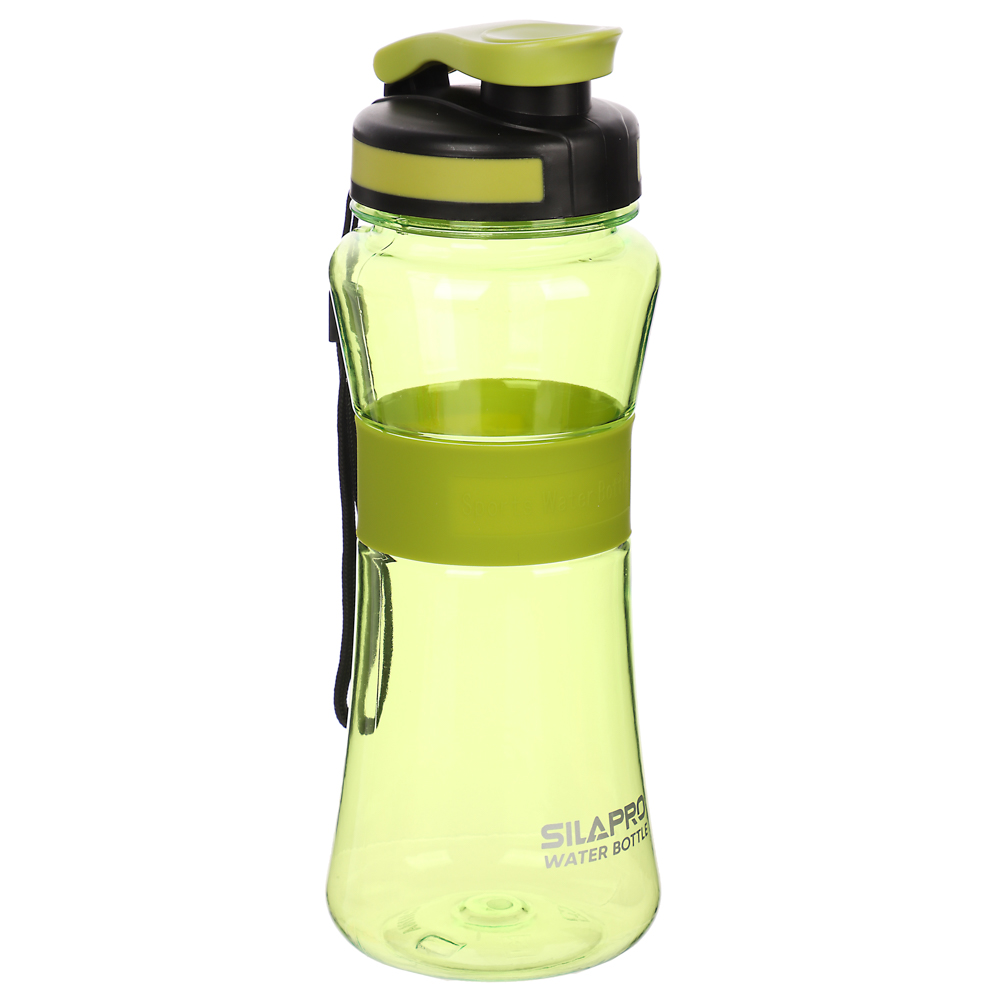 SILAPRO Спортивная бутылка с сеточкой 22х8см, 700мл, силикон, PC - #3
