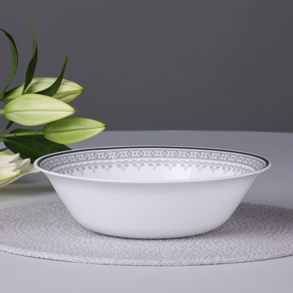 MILLIMI Минта Салатник, опаловое стекло, 19см - #5