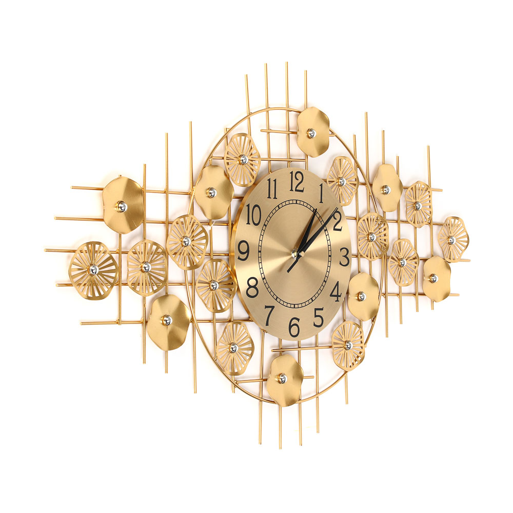 Часы настенные Ladecor chrono, с золотым декором - #2