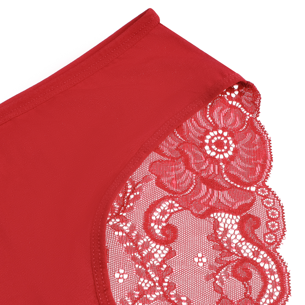 Трусы женские с кружевом, р.50-52, 95% хлопок, 5% спандекс, Cotton #9922 - #2