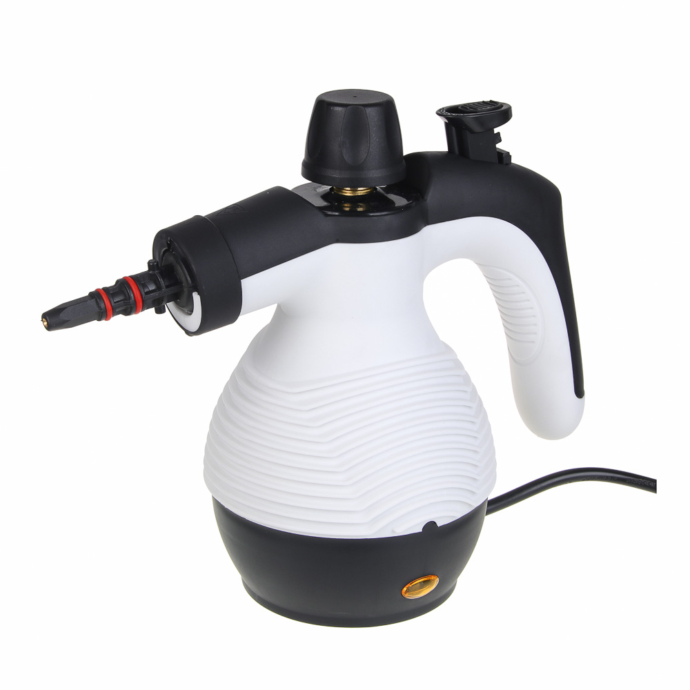 LEBEN Пароочиститель, 1000Вт, 9 насадок, от сети 220В, серый - #1