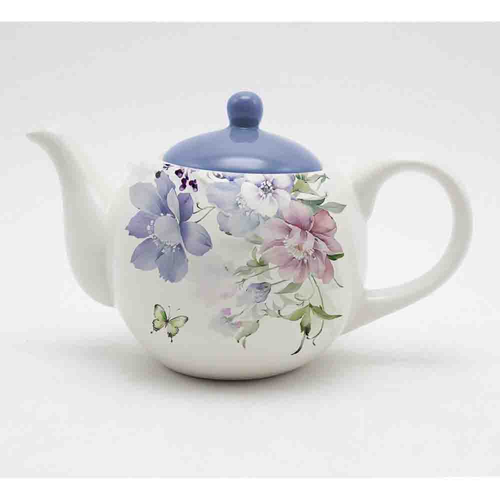 Чайник заварочный 900мл, тм MILLIMI Гарден, керамика - #1