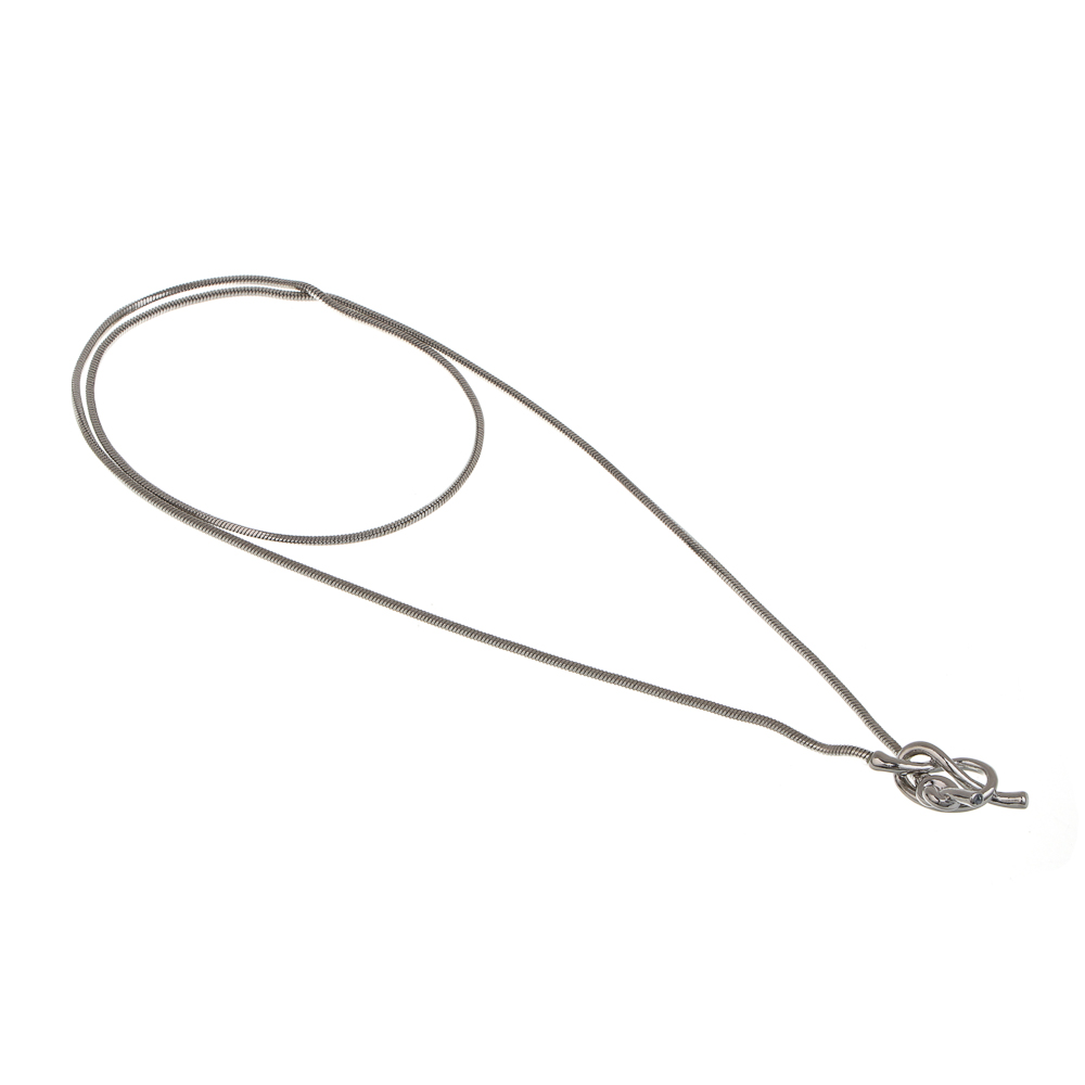 Цепочка на шею, 44-83 см, медь, железо, 2 дизайна, БЖ25-39 - #3