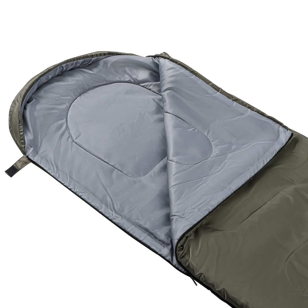 Спальник с капюшоном Экстрим тм РУССО ТУРИСТО, 210х75см, полиэстер 170T, 1300гр., 350г/м2, -10С - #6