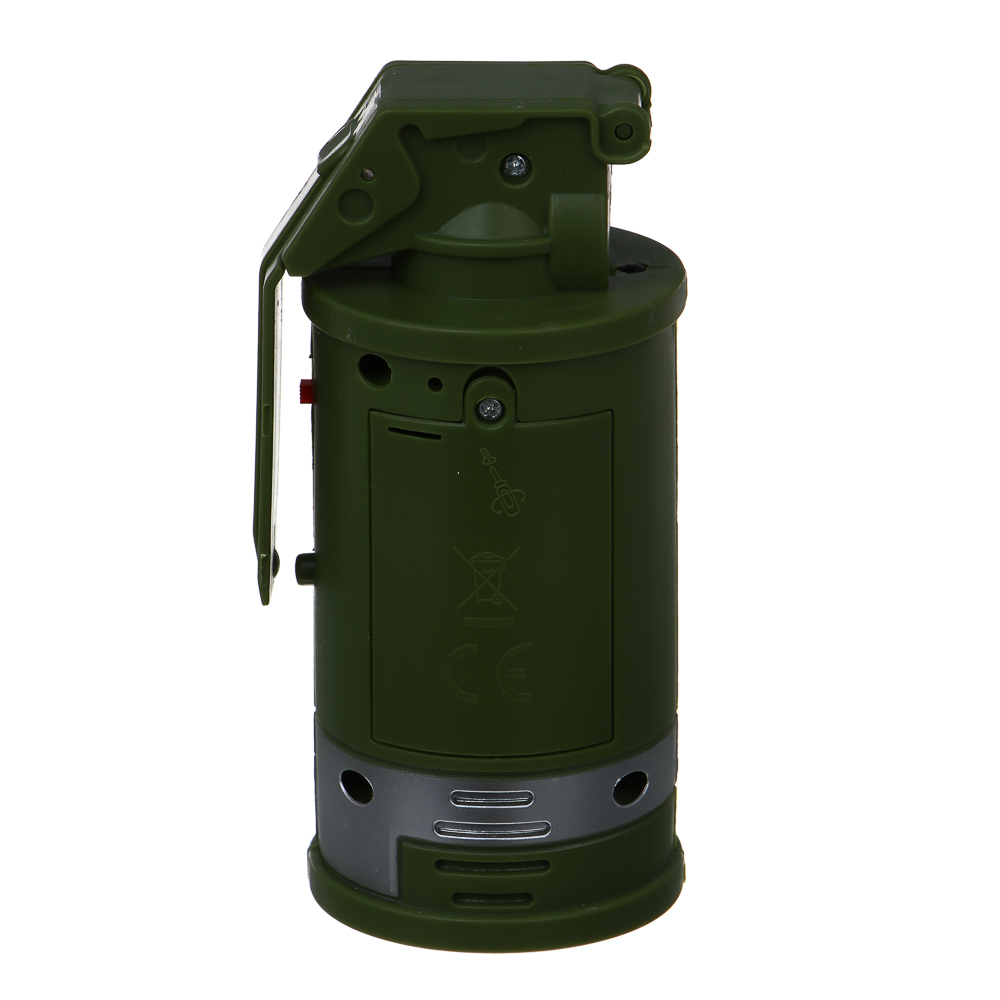 ИГРОЛЕНД Граната с дымом, свет, звук, 3хАА, ABS, 14х21,5х6 см, 2 дизайна - #8
