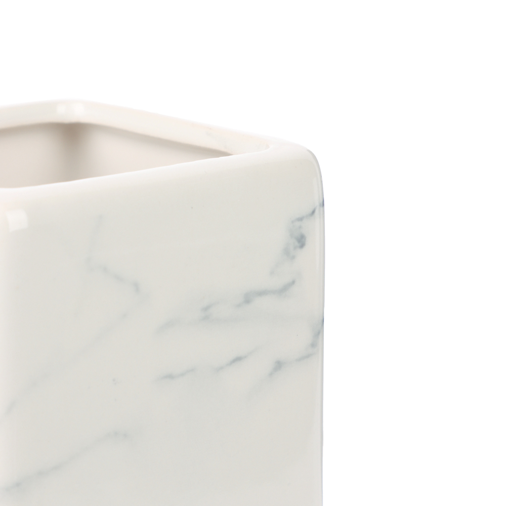 VETTA Стакан для ванной комнаты, "Мрамор", керамика - #3