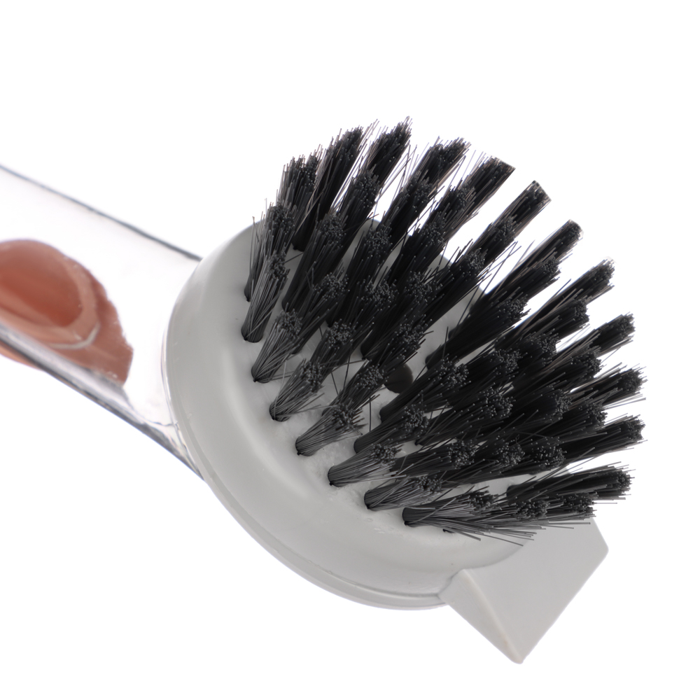 Щетка для посуды с дозатором тм Vetta, 23,5х7х4,5 см, полипропилен, серая - #5