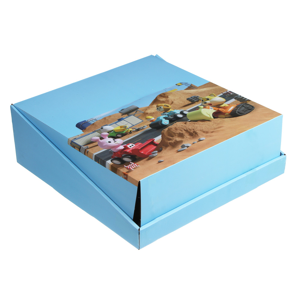 Игрушка для малышей в виде животных ИГРОЛЕНД  "Зверятки", ABS, 11,5х9х9,5см, 4 дизайна - #4